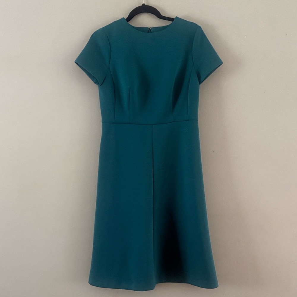 Ann Taylor Teal Midi Dress - Picture 7 of 7
